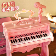 儿童电子琴玩具小钢琴可弹奏家用初学者女孩宝宝，早教1一3岁多功能