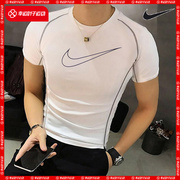 Nike耐克PRO快干短袖男装运动服男士透气跑步健身跑步紧身T恤