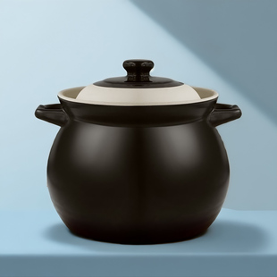 砂锅耐高温瓦罐汤煲陶瓷煲汤锅，炖锅明火家用燃气，商用陶土沙煲炖煲