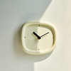 莫语 家用装饰时钟挂饰 ins北欧简约风墙壁挂钟不规则个性钟表