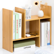 简易书架书柜落地隔断置物架实木多层桌面宿舍儿童学生组合柜子