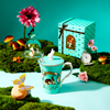 blanbunny布兰兔秘密花园，骨瓷马克杯带盖茶杯，茶具英式下午茶礼盒