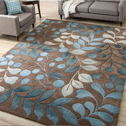 北欧满铺可爱简约现代门垫卧室床边毯长方形地垫客厅茶几沙发地毯