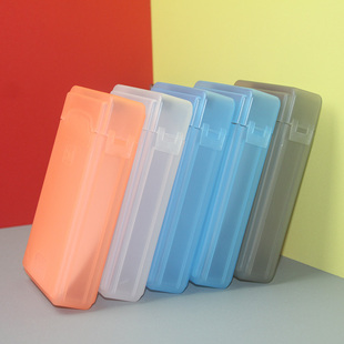 3.5寸硬盘收纳盒防尘套透明白2.5寸串口并口，通用保护塑料pp防潮盒