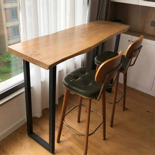 -实木桌面c整张大板板实木板，电脑桌松木办公桌矮桌板原木吧台