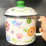 怀旧大茶缸子，特大号陶瓷杯带盖超大不带勺搪瓷，水杯大容量16家用