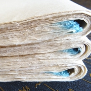 超薄型蝉翼古法纯手工毛边纸书法练习纸元书纸临摹书法创作练习纸