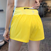 专业跑步短裤女马拉松专用三分裤可放手机速干内衬防走光健身运动