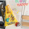 可爱卡通黄色精灵球可折叠便携式大容量环保袋超市购物袋手提收纳