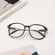 透明眼镜框韩国原宿白色网红平光眼镜大框无度数眼镜韩版学生