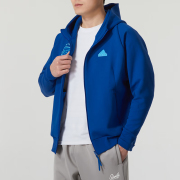 adidas阿迪达斯男装夹克外套2024春夏运动服跑步休闲衣IU2153