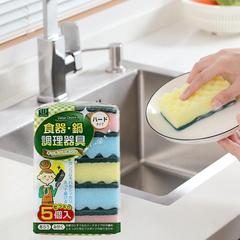 日本进口洗碗海绵擦百洁布清洁刷