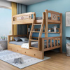 全实木上下床子母床两层儿童床高架床母子，床双层大人多功能双人床