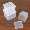 唯真百货正方形塑料调料罐，分装保鲜盒食品包装盒豆乳蛋糕盒