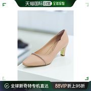 韩国直邮MOOK 322105 束带 装饰 礼服高跟鞋 (粉红色)