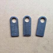 10毫米圆螺丝孔径焊接铁冲片 铁艺支架招牌小耳朵焊接固定托铁片