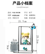 创意绿萝水培植物玻璃透明养花花瓶，插花容器花盆器皿铁艺装饰摆件