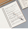 线圈本笔记本记事本牛皮纸加厚本子网格空白方格简约通用