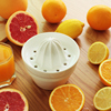 日本陶瓷手动榨汁器挤柠檬，压橙子炸汁神器，宝宝水果汁机橙汁杯家用