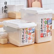日本进口米桶家用20斤防虫，密封防潮防蛀米缸，储米箱10斤装米面粉箱