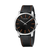瑞士ck手表时尚商务大方简洁男款男士皮带腕表男表K2G211C1