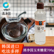 韩国清净园糖稀 700水怡麦芽糖稀克韩国泡菜用糖稀牛轧糖糖浆