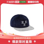 日本直邮huf帽子hattricksnapback男女同，款纯棉刺绣艺术作