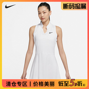 断码nike耐克网球服女子网球连衣裙，连身裙快干透气