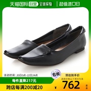 日本直邮Washington GINZA TOKYO女士浅口皮鞋黑色尖头女鞋