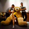 超大号3米泰迪熊超级美国大熊，毛绒玩具熊巨型(熊巨型)泰迪熊超大抱抱熊