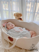 日本婴儿手提篮移动外出便携式新生儿车载睡篮摇篮宝宝安全睡床