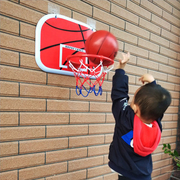 免打孔挂式篮球框投篮玩具，儿童篮球架挂墙壁篮筐宝宝皮球室内家用