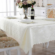 酒店桌布布艺餐厅台布饭店餐桌布欧式长方形桌布家用圆桌布
