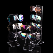 透明亚克力眼镜架子展示架，陈列架眼镜道具，太阳眼镜墨镜橱窗展示架