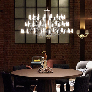 客厅吊灯现代简约艺术别墅餐厅饭厅吧台满天星创意个性萤火虫吊灯