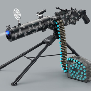 儿童马克沁重机玩具手自一体软弹MG3玩具电动连发M249机