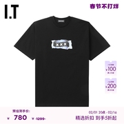 itgodselectionxxx男装，短袖t恤潮流时尚，印花半袖23st01ml