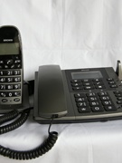 数字无绳电话座机一拖二来电显示老人家用办公无线固话子母机