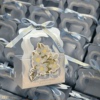 樱花手提式喜糖盒100个装2023欧式婚礼伴手礼结婚糖果包装袋