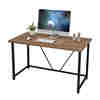 促书桌现代简约电脑桌台式写字桌转角组合办公桌子橡木色11060厂