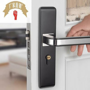 不锈钢室内门锁具执手锁 卧室房间静音机械门锁 不锈钢木门执手锁