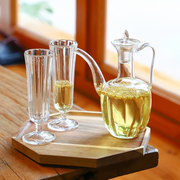仿宋玻璃壶过滤宋壶泡绿茶专用茶具小茶壶，执壶冷泡茶器茶杯套装
