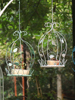 户外花园铁艺挂篮阳台花架悬挂吊篮，露台装饰布置吊兰挂式花盆架
