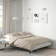 宜家努汉姆三人沙发床附泡棉床垫多种颜色选择简易打开装置