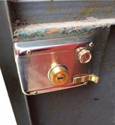 防盗门锁外装门锁木门锁，超b级防锡纸铁门锁，叶片匙超c级大门锁