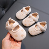 婴儿鞋软底宝宝布鞋步前鞋春秋季男女护脚不掉鞋，1岁5-8-9-12个月7