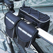 自行车包 骑行包 四合一自行车前包 车管包上管包 马鞍包 前梁包