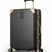行李箱大容量拉杆箱铝框款24寸万向轮旅行皮，箱子密码男结实耐用女