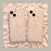 HelloKitty可爱卡通网红适用苹果14手机壳少女心iphone15promax13pro防摔12硅胶14pro全包11女13保护套软