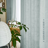 日式棉麻窗帘2022年客厅亚麻，半遮光日系卧室，ins风格少女流行